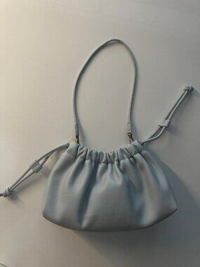 Light Blue Soft Handbag